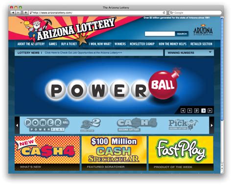 the arizona lottery official site