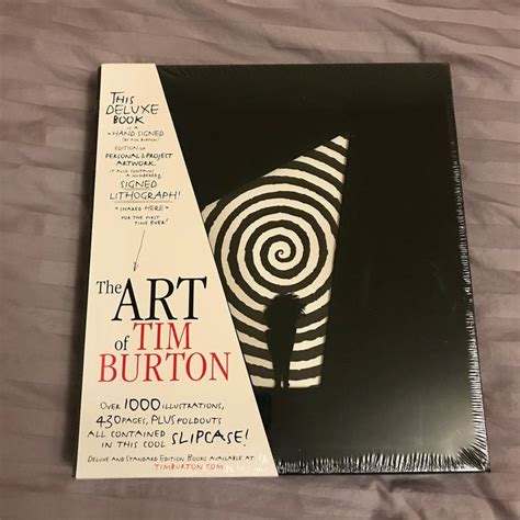 the art of tim burton book deluxe edition