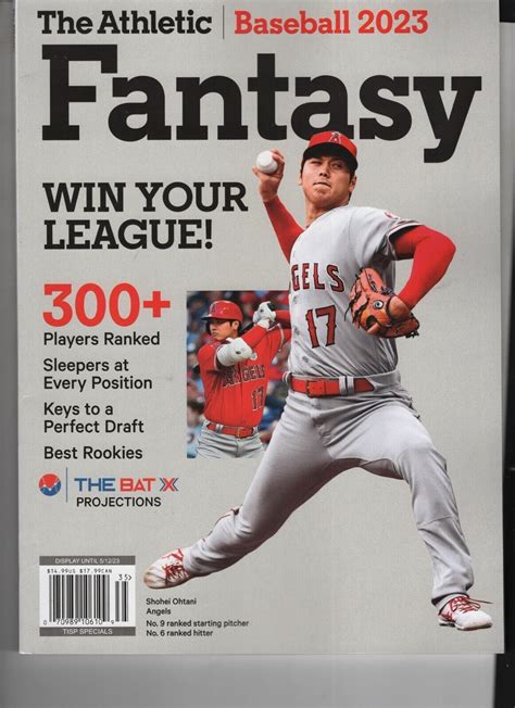 the athletic fantasy baseball magazine 2023