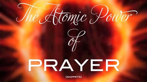the atomic power of prayer by cindy trimm