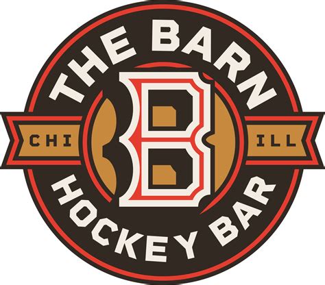 the barn hockey sign in