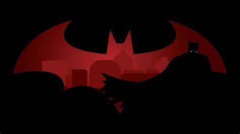 The Batman Icon Red