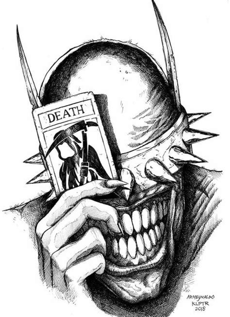 the batman who laughs images drawing