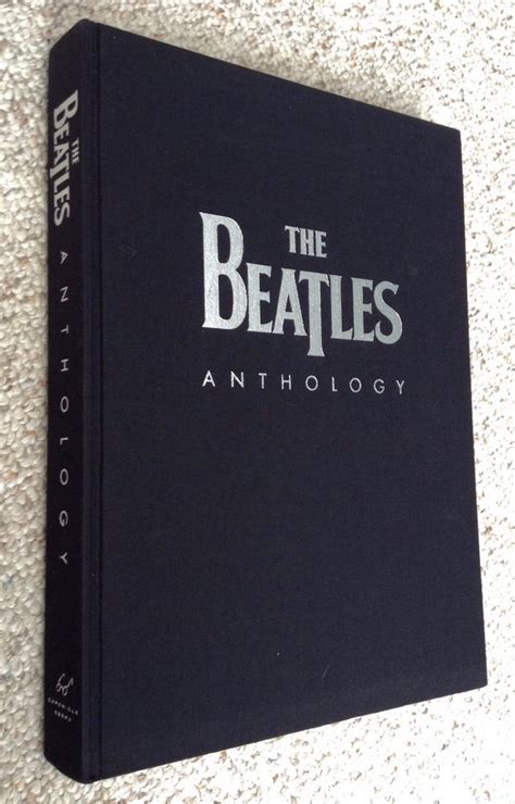 the beatles anthology hardcover book