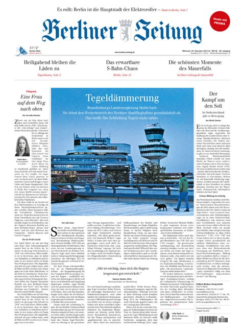 the berlin journal newspaper