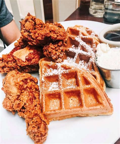 the best chicken and waffles near downtown
