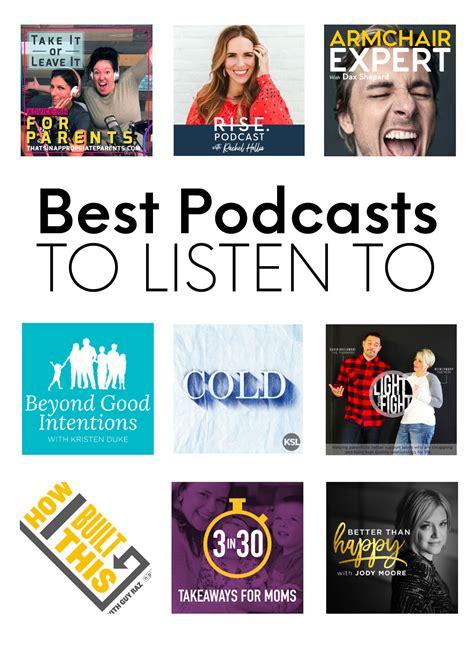 the best podcasts to listen to