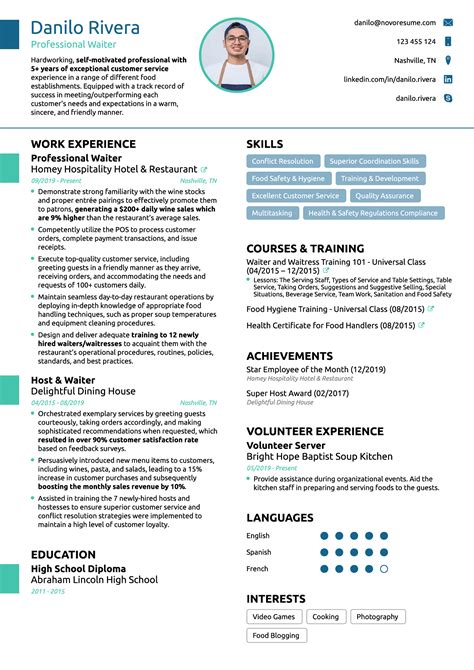 the best resume format