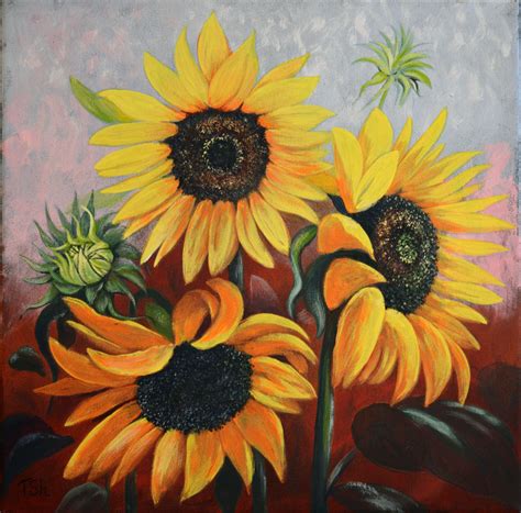 the best sunflower paintings