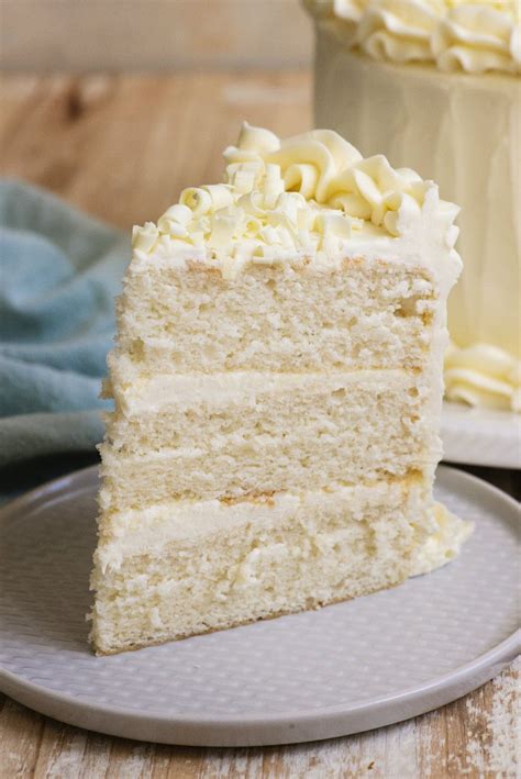 This is the BEST White Cake Recipe! So easy and so light, moist, and