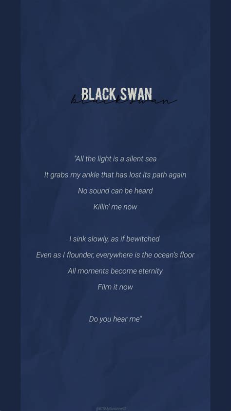 the black swan lyrics