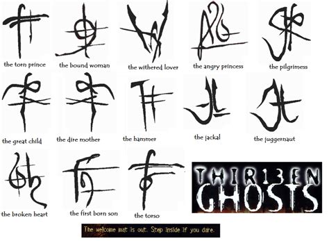 the black zodiac 13 ghosts