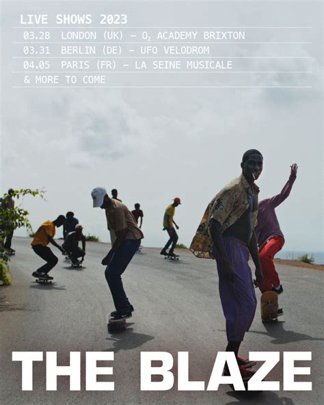 the blaze concert paris 2023