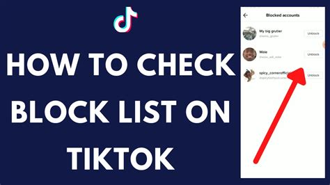 the block list tiktok challenges