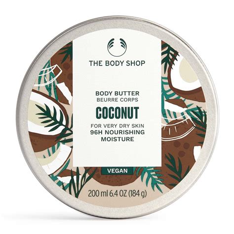 the body shop coconut shimmer body butter