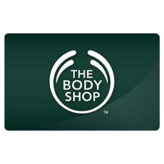 the body shop gift voucher