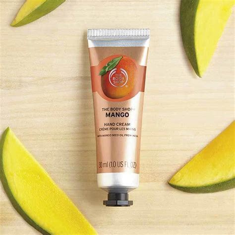the body shop mango hand cream
