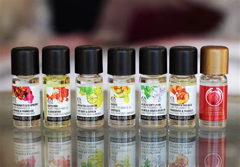 the body shop scented oils