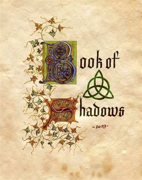 the book of shadows book