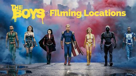 the boys filming locations