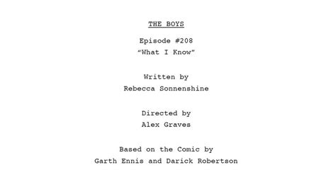the boys script pdf