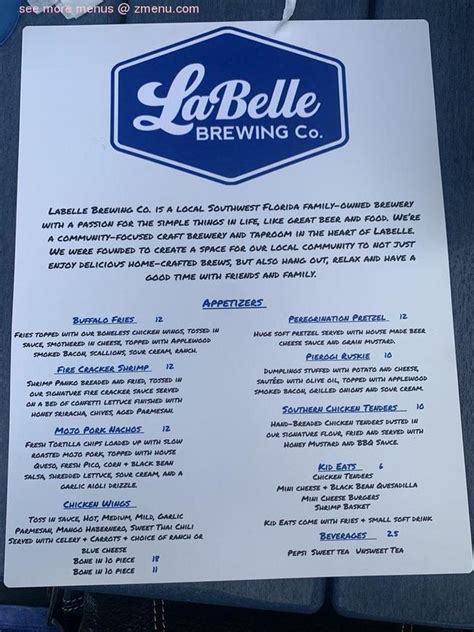 the brewery labelle fl