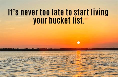 The Bucket List Quote