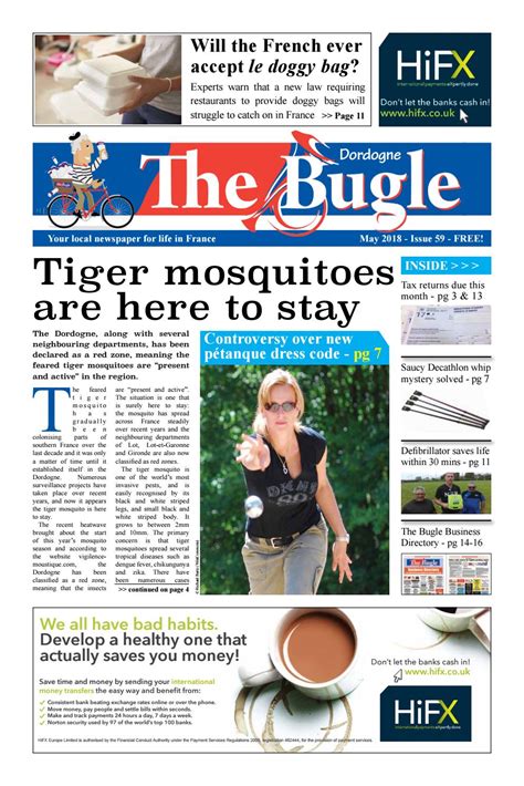the bugle french newspaper