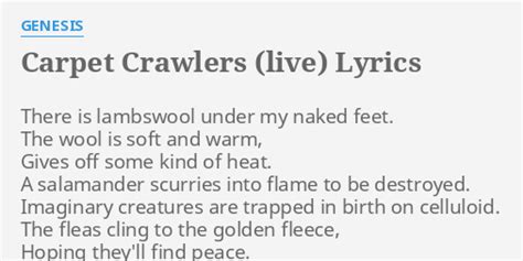 the carpet crawlers lyrics traducida