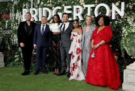 the cast and crew of bridgerton season 3