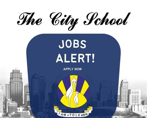 the city school jobs