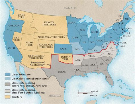 the civil war map