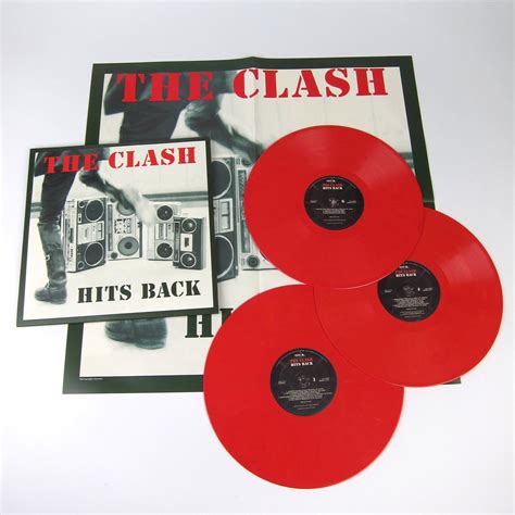 the clash hits back red vinyl