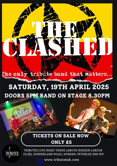 +25 The Clashed Tribute Band