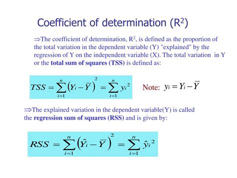 the coefficient of determination r2 tells us