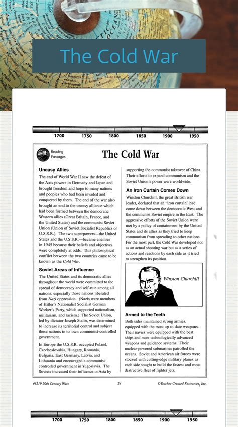 Cold War Worksheet 1 Cold War Marshall Plan