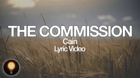 the commission song lyrics