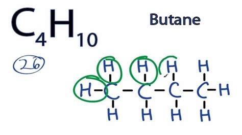 the compound butane c4h10 occurs in two