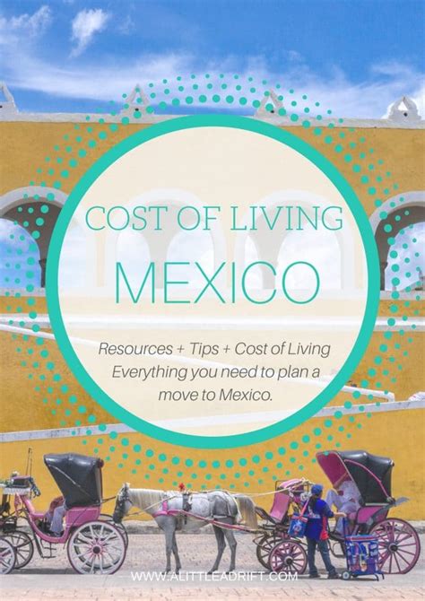 the cost of living in mexico