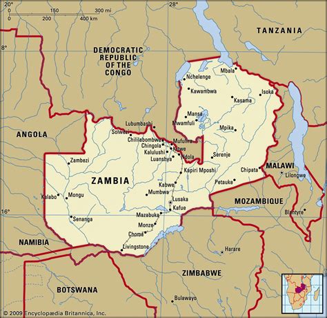 the country of zambia