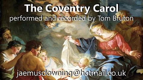 the coventry carol youtube