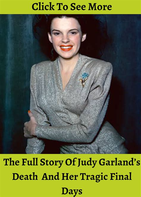 the death of judy garland