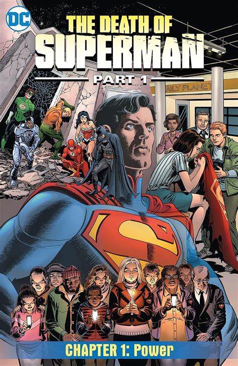 the death of superman comic series