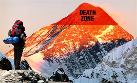the death zone on mount everest
