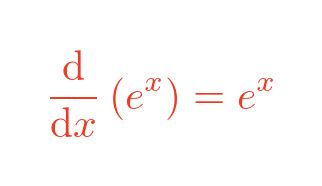 The Derivative Of E
