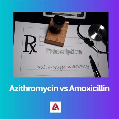 The Difference Between Azithromycin And Amoxicillin