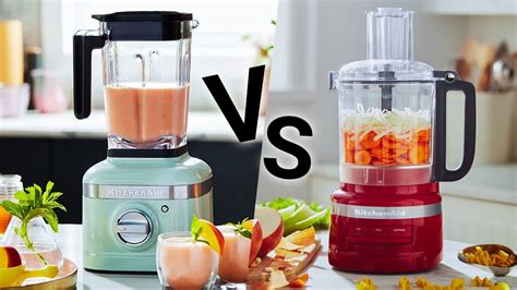 The Difference Between Blender And Food Processor