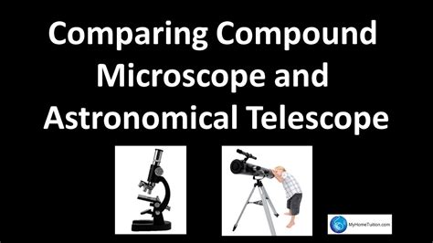 The Difference Between Compound Microscope And Telescope