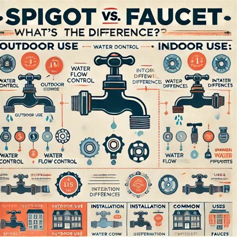 The Difference Between Faucet And Spigot