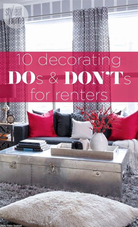 10 decorating dos and don'ts for renters Decor, Home decor
